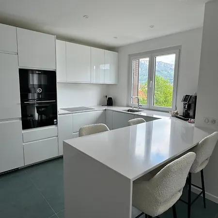 Modern Green & White - Apartments T3 60M2 Annecy - Parking Prive - Wifi - Netflix Exterior photo